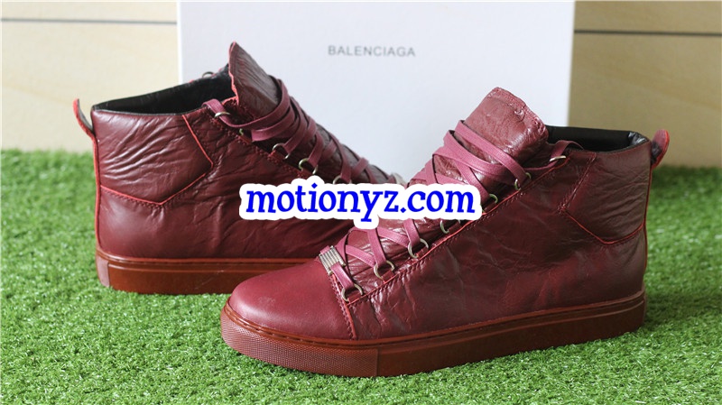 Balenciaga Arena Leather Red Wine